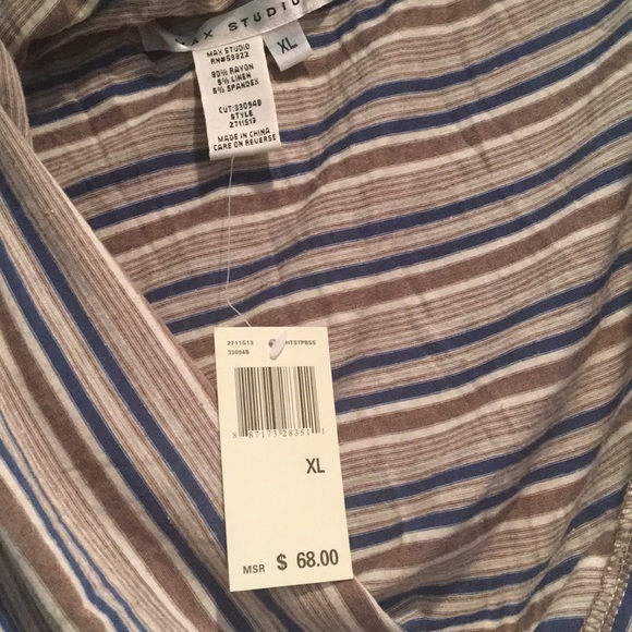 NWT- Striped Maxi Skirt - Picture 7 of 7